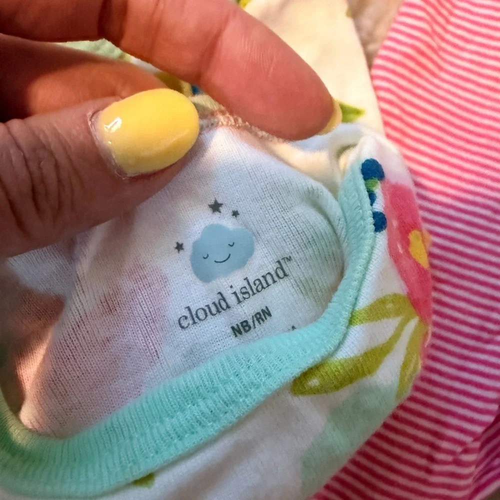 Carter's Pink and Floral Kids Matching Set